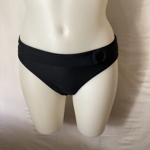 2140 NWT Bikini Bay Funky Feathers U/Wire Padded Tie Back Top w/belted bottom - Picture 3 of 4